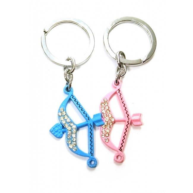 Брелоки для закоханих стильні Лук зі стрілами, фото 1