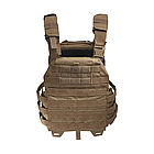 Розвантажувальний жилет Tasmanian Tiger Plate Carrier MKIV, Coyote Brown, L/XL (TT 7155.346-2), фото 3