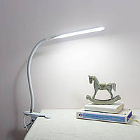 Настольная светодиодная LED лампа-прищепка XSD-206, Настольный Лед лампы, светильник настольный