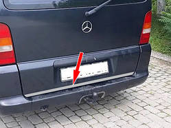 Кромка багажника (нерж) для Mercedes Vito W638 1996-2003 рр