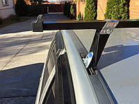 Багажник на крышу Daewoo UNI Nexia в сборе с квадрат. перечиной (1,28м) "Кенгуру" 2 планки