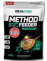 Прикормка REALFISH Метод Фруктовый микс 800г (210508)