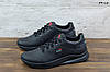 Чорні шкіряні чоловічі кросівки розміри 41 42 43, фото 3