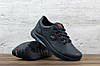 Чорні шкіряні чоловічі кросівки розміри 41 42 43, фото 4