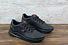 Чорні шкіряні чоловічі кросівки розміри 41 42 43, фото 5