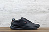 Чорні шкіряні чоловічі кросівки розміри 41 42 43, фото 6