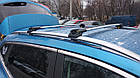Поперечки на Toyota 4Runner (2003-2022) Turtle. На стандартні рейлінги. Сірі, фото 5