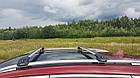 Поперечки на Toyota Rav4 (2006-2013) Turtle. На стандартні рейлінги. Сірі, фото 6