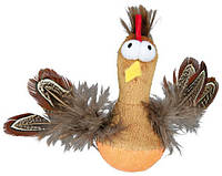Игрушка "Курица" с микрочипом и перьями Trixie