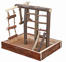 Ігровий майданчик для птахів, 28 х 25 х 22 см