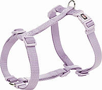 Шлейка Premium H-harness, XS S: 30 44 см/10 мм, светло-сиреневый