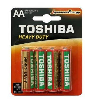 Батарейки Toshiba R6 BL.Ціна за 1 шт R6BL