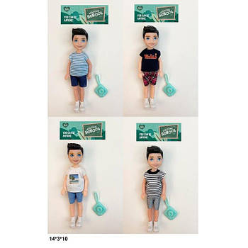 Лялька 13 см хлопчик з аксесуарами YD54/5/6/8 G-Rich