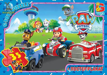 Пазлы "Paw Patrol" (Щенячий патруль) 35 эл. PW0819