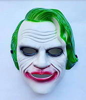 Маска "Joker" (Джокер) зелёные волосы 001