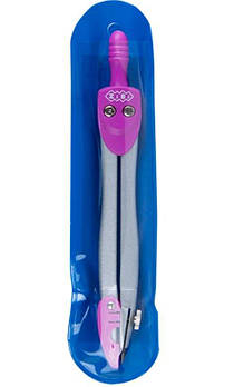 Циркуль в блистере ZiBi, розовый ZB.5390-10 G-Rich