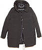 Зимова куртка з капюшоном жіноча до середини стегна 52,56, фото 5