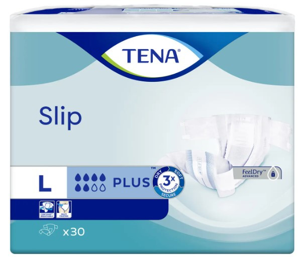 Підгузки для дорослих Tena Slip Plus L, 30 шт.