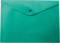 Папка-конверт А5 на кнопке зеленый (упаковка) BM.3935-04
