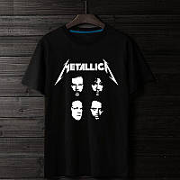 Футболка черная LOYS рок METALLICA four