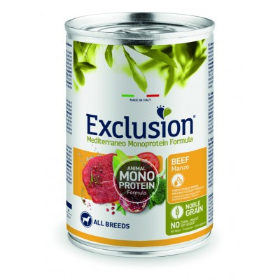 Консерва для собак Exclusion ADULT BEEF ALL BREEDS 400 г