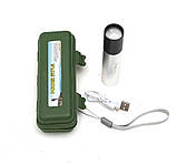 Ліхтар ручний акумуляторний X-balog Bl-808f powerbank, фото 3