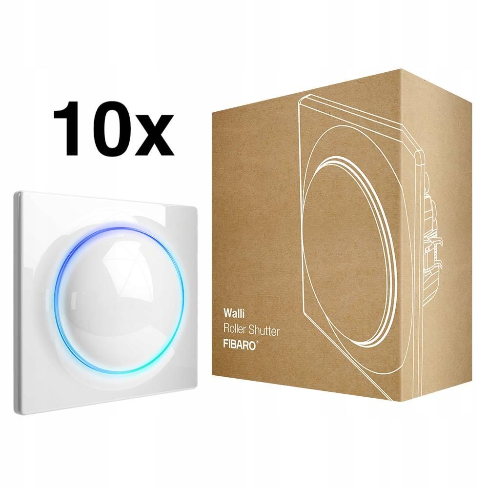 Модуль управління рольставні, жалюзі та ін Z-Wave FIBARO Walli Roller Shutter — 10 шт.