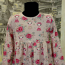 Плаття для дівчинки рожеве mini pig Five Stars 10613-86р, фото 3