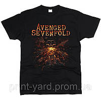 Футболка черная LOYS music Avenged Sevenfold print