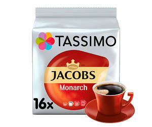Кава в капсулах Tassimo Jacobs Monarch 16 шт.