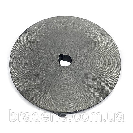 Крильчатка фекального насосу WQD/WQS 101 мм, вал 12 чугун 3 лікти, фото 2