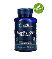 Life Extension, Мультивитамины Two-Per-Day, 120 капсул