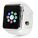Смарт-годинник Smart Watch A1 розумний електронний зі слотом під sim-карту + карту пам'яті micro-sd. Колір: білий, фото 7