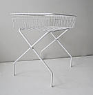 Кошик "NEVA" 900х600х850мм, збірні ноги, чорна. Промо корзина торгова металева для розпродажу, підлоговий накопичувач, фото 5