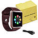 Смарт-годинник Smart Watch A1 розумний електронний зі слотом під sim-карту + карту пам'яті micro-sd. Колір: золотий, фото 4