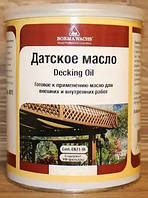 Масло для дерева для зовнішніх робіт прозоре, банка 1 л.