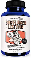 Legendairy Milk Sunflower Lecithin Organic / Органический лецитин из подсолнечника 1200мг 200 капсул