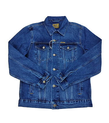 Джинсова куртка Montana BIG -  Medium Stonewash (великі розміри), фото 1