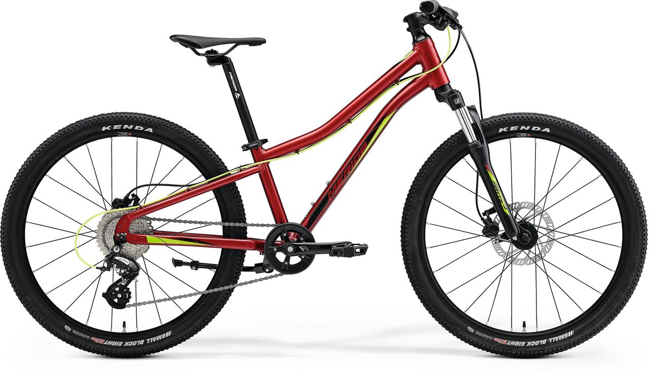 Велосипед MERIDA Matts J.24 - UN(11) Silk Red(Green/Black)