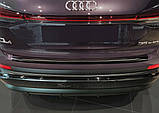 Захисна накладка на задній бампер для Audi Q4 E-Tron 2021+ /чорн.нерж.сталь/, фото 7
