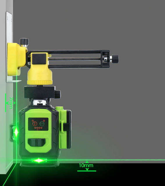 Купить Лазерный уровень нивелир 4D Pro Fukuda MW-94D-4GX 16