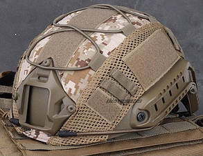 Кавер захисний на шолом Fast Піксель