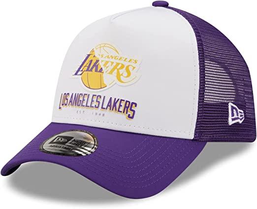 Кепка-бейсболка New Era 9Forty NBA Los Angeles Lakers Graphic Trucker Cap (60081404)