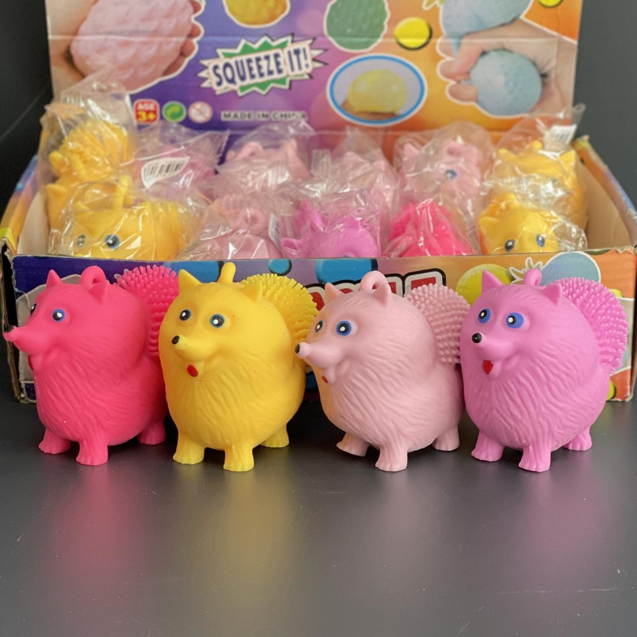 Іграшка антистрес з піною "Собачка Гіджет", мікс, Игрушка антистресс "Гиджет", фото 1