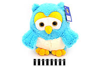 Іграшка мяка "Сова", блакитна, Мягкая игрушка "Сова" В319/1 ТМ "Масяня", фото 2