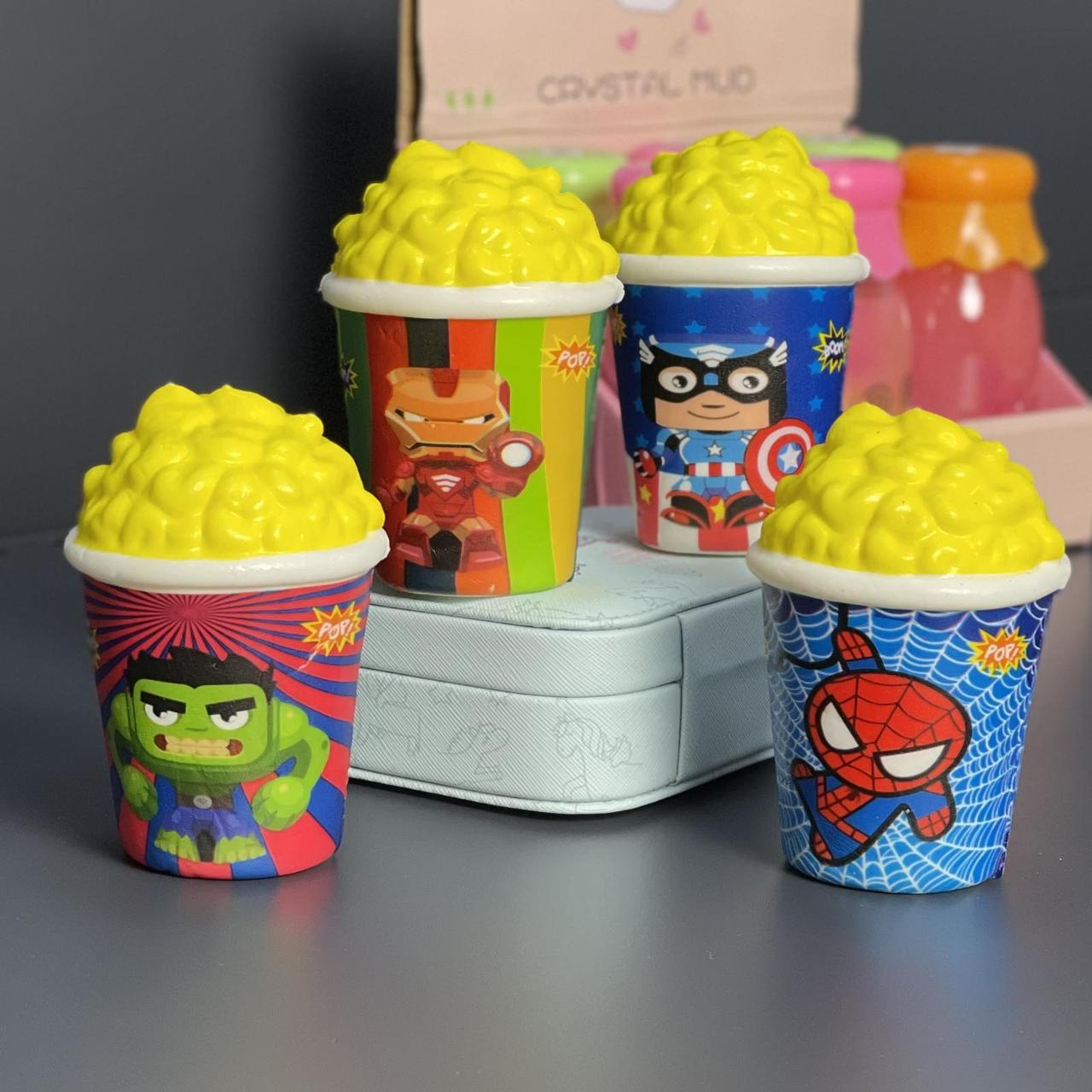 Сквіш "Попкорн Супергерої", Игрушка - антистресс "Попкорн", фото 1