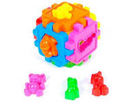 Логический куб-сортер, с животными 50-102