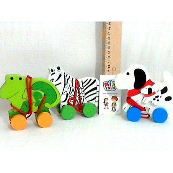 Дерев'яна іграшка Каталка W02-5193 G-Rich