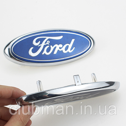 Емблема, знак з лого FORD (Форд) 147x57 мм Transit, F150, Edge, Explorer, фото 2