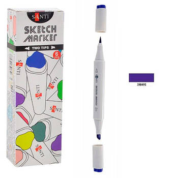 Маркер "SANTI sketch" SM-03, королівський блакитний 390495